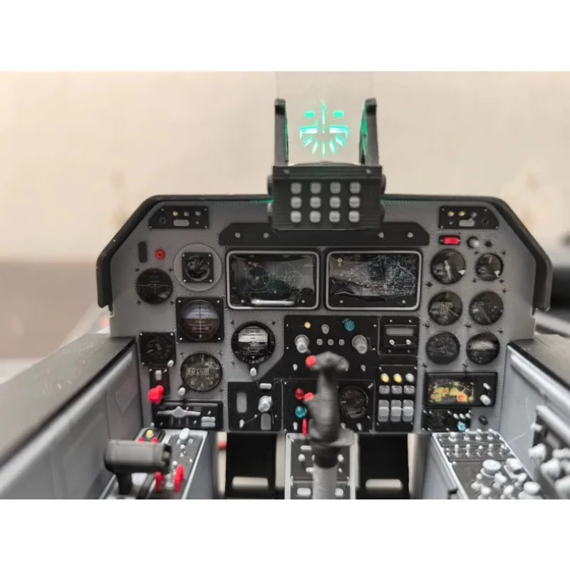 Scale 3D Printed Cockpit Simulation  Interior Part for Freewing K-8 70/80mm EDF Jet Aerobatic Team Paint Scheme Model Airplane
