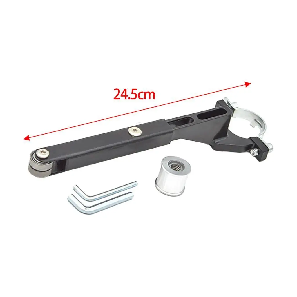Soporte de molienda para amoladora angular, lijadora de banda ligera para ranura de molienda