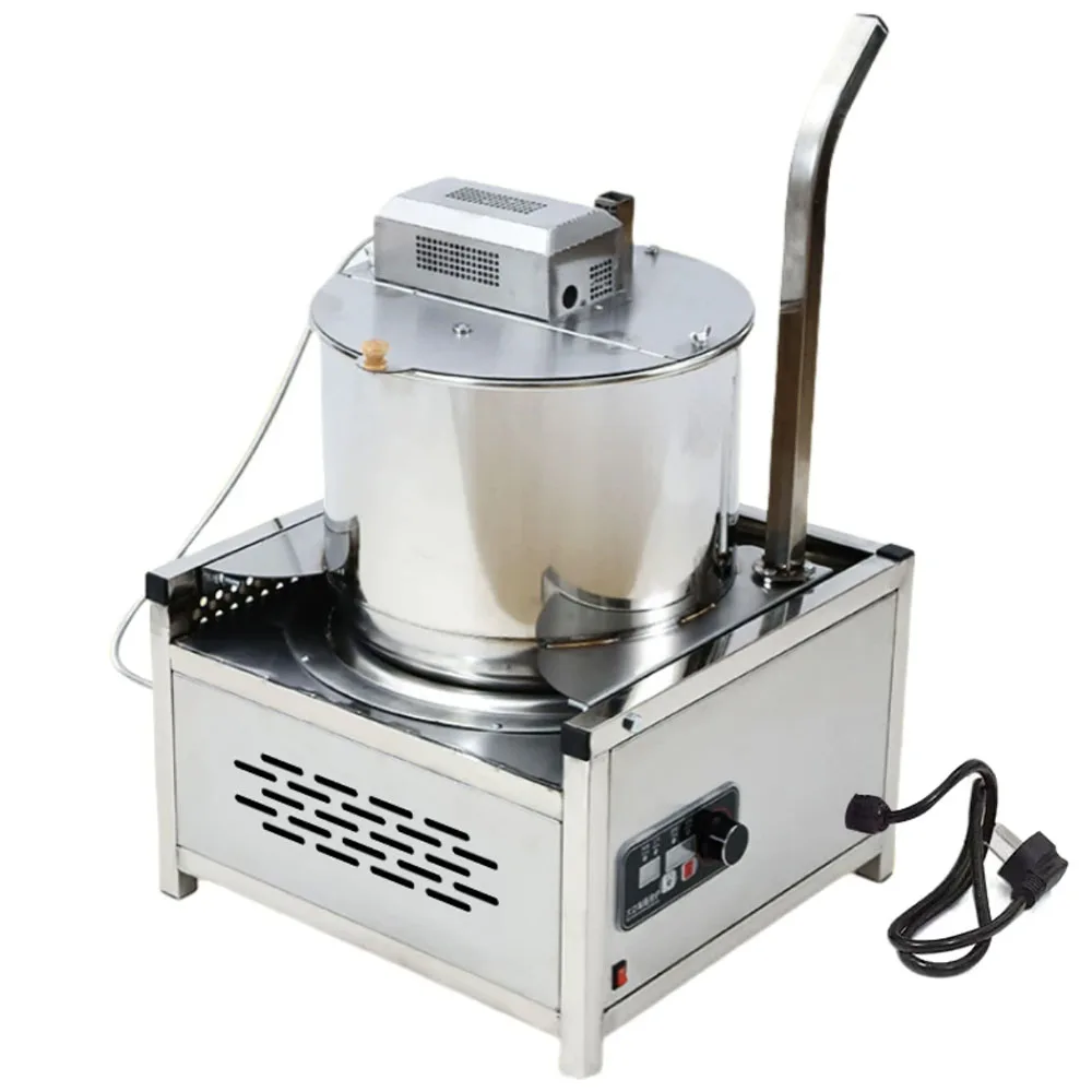 Caramel Mushroom Popcorn Machine Electric Induction Popcorn Kettle with Temperature Control
