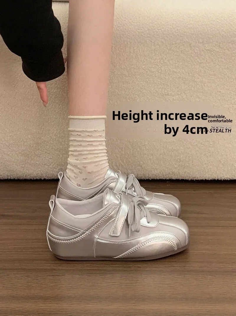 silver-ballet-style-dequn-shoes-women's-2026-new-autumn-casual-sports-shoes-increased-height-internal-design-for-skirts-and-r
