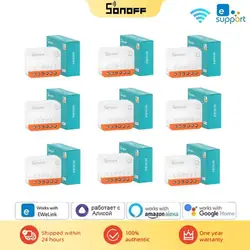 SONOFF MINI WiFi Smart Switch MINIR4 2-way Control Module ESPhome Support Alexa Siri Home Assistant Alice Google Smartthings