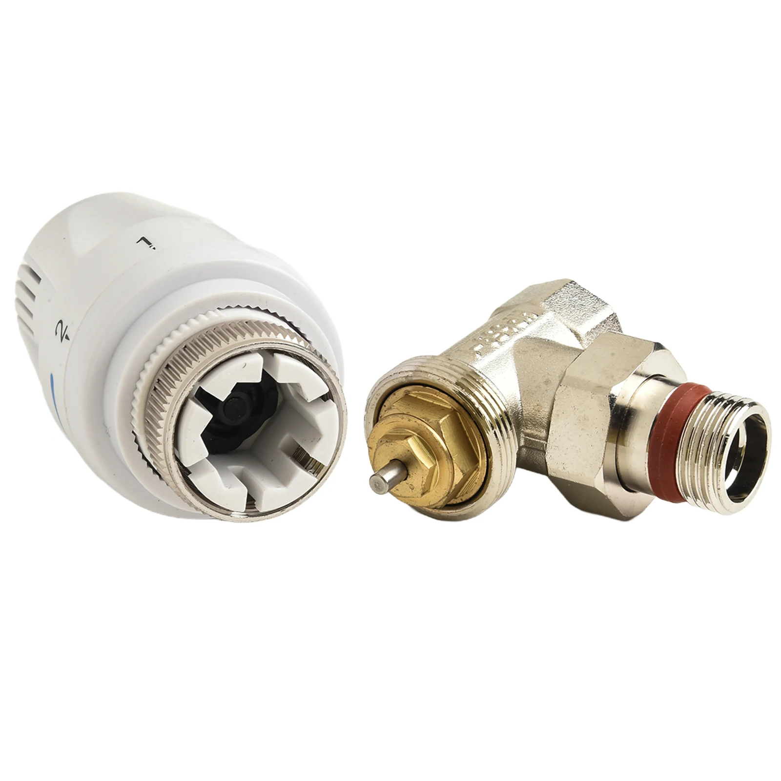 Thermostatic Radiator Valve Automatically DN20 DN15 Special Valve White Silver 1 Pc Copper For Floor Heating Precise