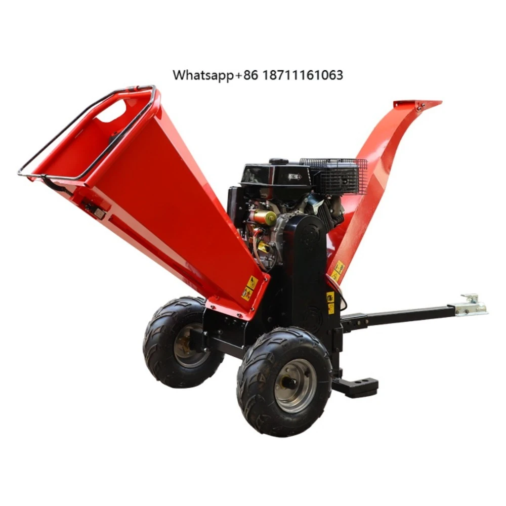 Forestry Machinery 3 Point Hitch Tractor PTO Wood Chipper Shredder for Sale