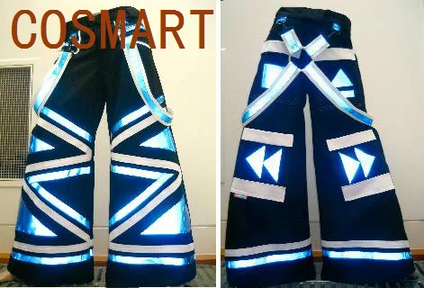 Ghost Step Dance Aus Ghost Dance Shinigami Pants Reflective Ghost Dancing Pants Drag Dance Reflective Pants Hip-hop Pants Aj6