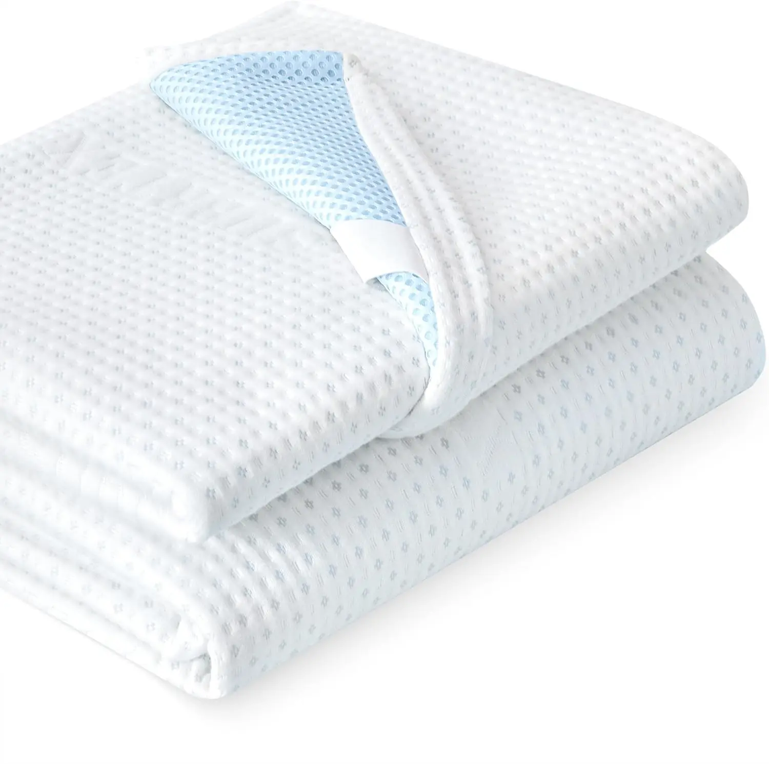 

3 H Mattr Topper Cover (Only Cover) Mattr Topper Protector Bedding Rayon Made From Bamboo Removable Mattr Encasement With