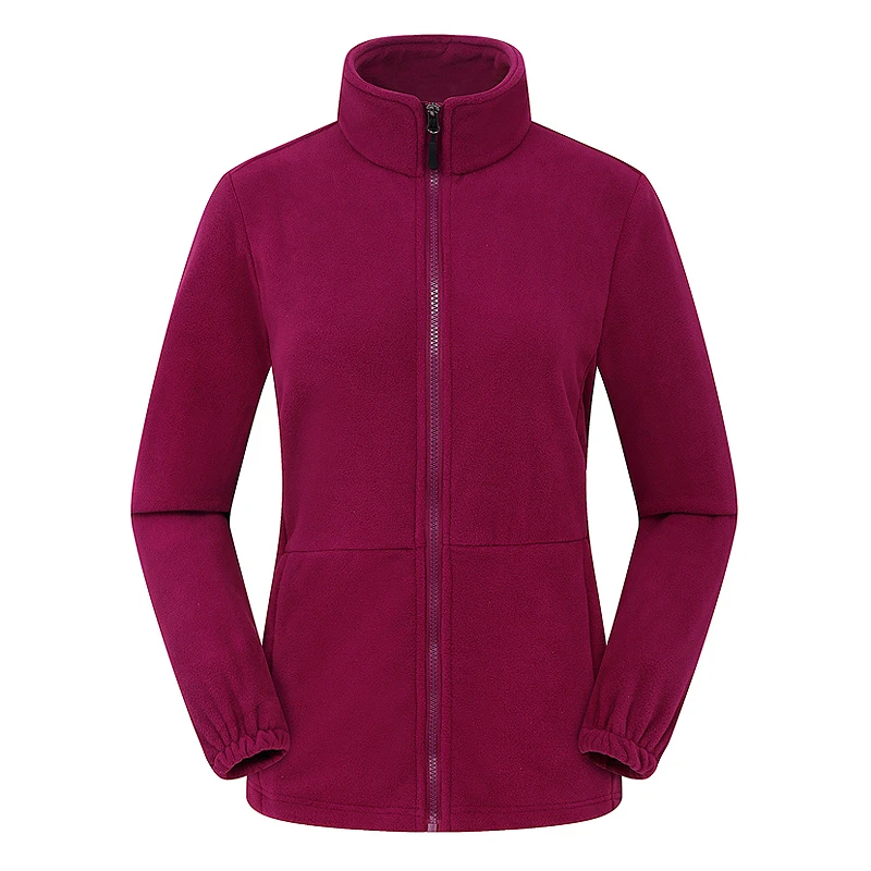JNLN Polar-Fleece-Jacken für Damen, Winter, winddicht, Thermo-Softshell-Jacke, Outdoor, Wandern, Camping, Skifahren, Klettern, warmer Mantel 5