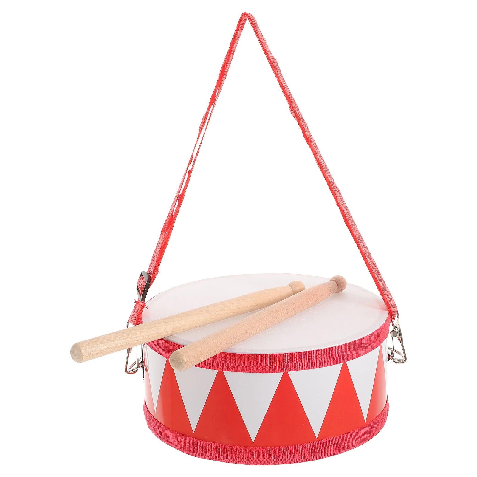 Snare Childrens Toys Musical Kids Drum for Percussion Toddler Instruments Nylon Baby Educational Wooden