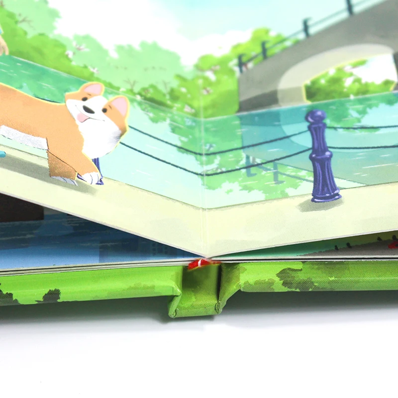 Print On Demand Hardcover Children Book High Quality Board Book Small MOQ Customized Printing Factory Price