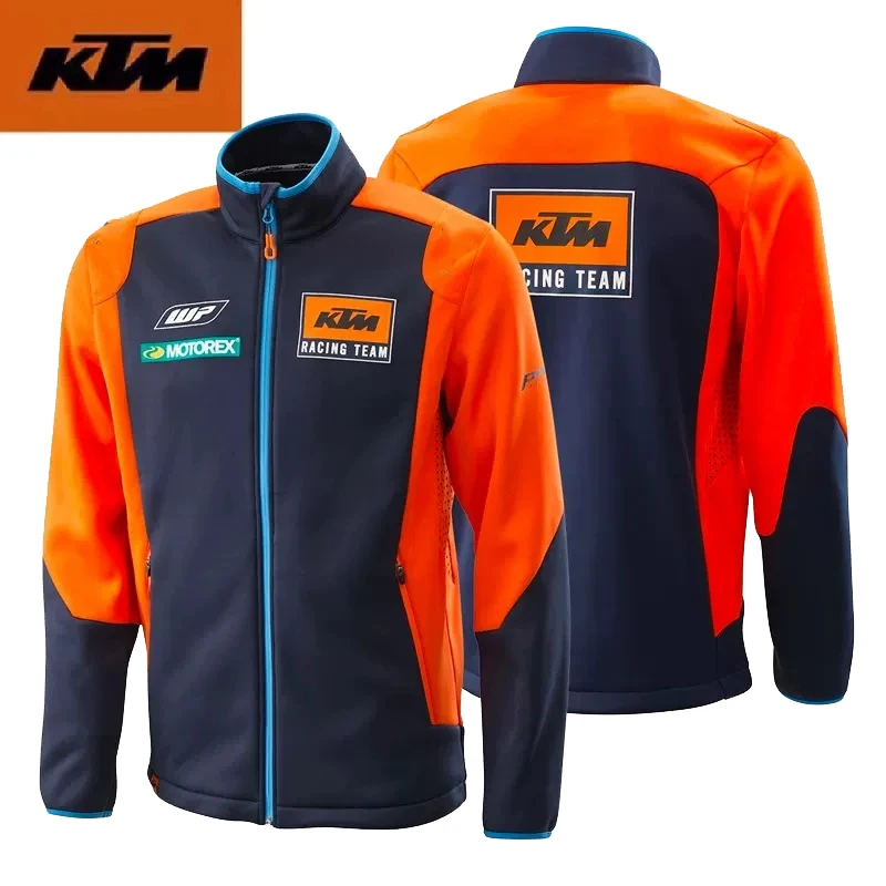 

2025 New KTM Motorcycle Jacket F1 Racing Team Motorbike Jacket Men Women Riding Wear-resistant Moto Clothing Four Seasons