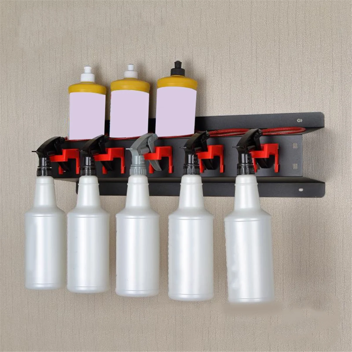 ABNJ Bottle Storage Rack Paint Bottle Storage Rack Hanger Can Detailing Can Organizer Wall Mount for Workspace view 4