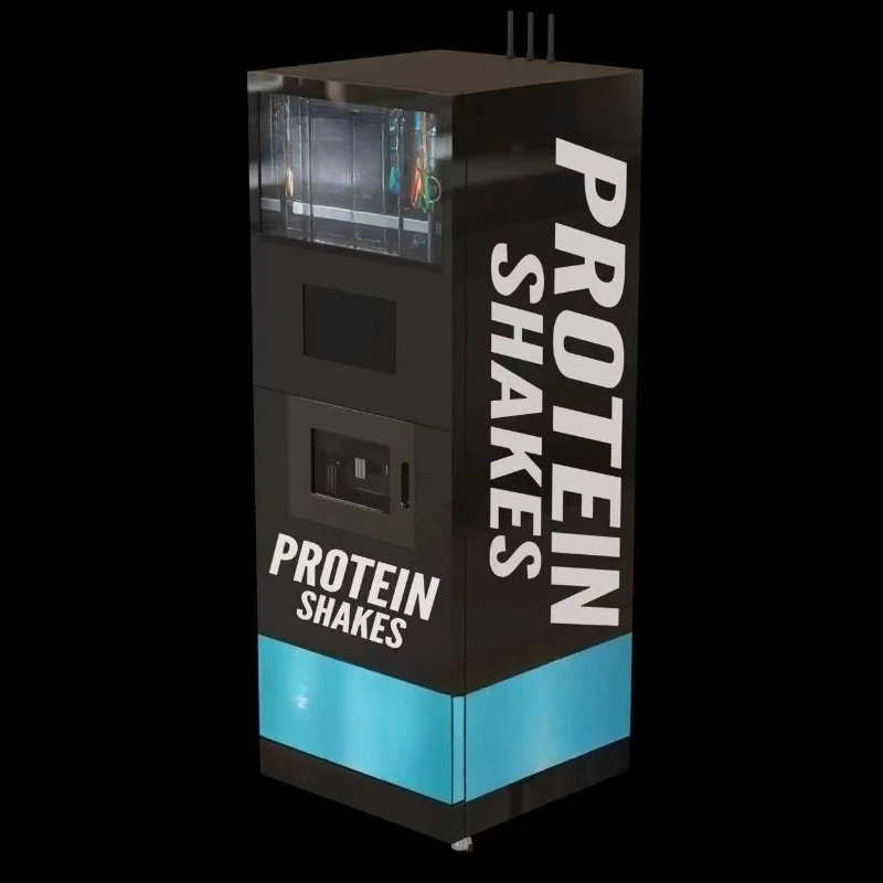 Customize Commercial Protein Shake Vending Machine Automatic Gym Smoothie Dispenser Touch Screen Whey Protein Making Machine