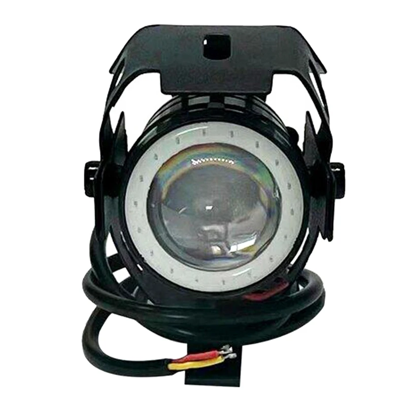 U7 Electric Scooter LED Spotlight Highlight Flashing Angel Eyes Motorcycle LED Light For Electric Scooter Remodel