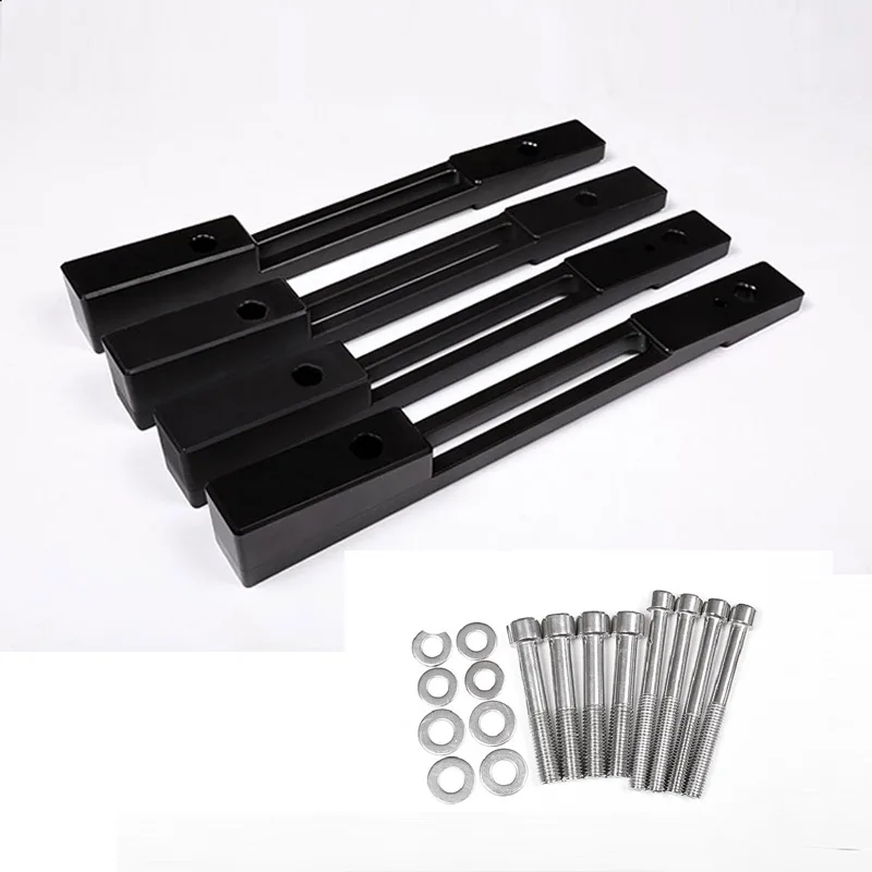 For Land Rover Discovery 5 LR5 17-22 Interior Modification The Second row Seat Increase Height decoration Strips Car Accessories