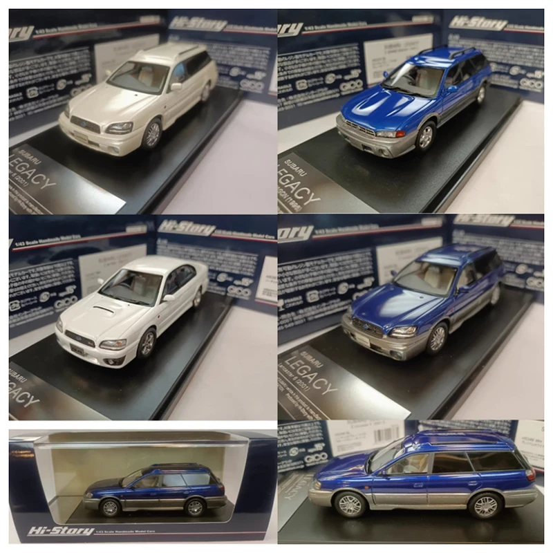 Hi Story resina 1/43 Subaru Legacy Lancaster 6 2001/Grand Wagon BG5/B4 RSK Estate coche modelo clásicos recuerdo regalo pantalla estática