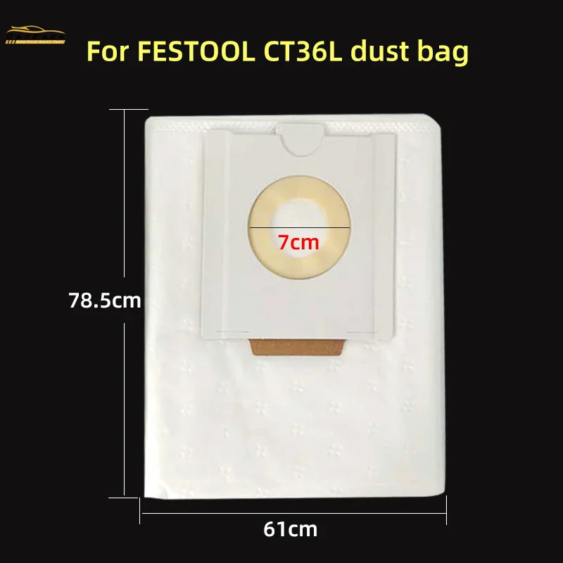 Suitable For Festool Dust Bag 26L36L Vacuum Cleaner Accessories Electric Sandpaper Machine Dry Grinding And Dust Collection