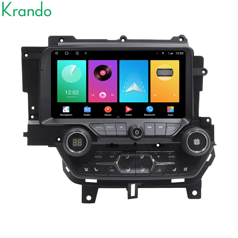 Krando 9.3'' Android Head Unit Car Navigation for Chevrolet Corvette C7 2013 - 2019 Multimedia Player Wireless Carplay Navi GPS