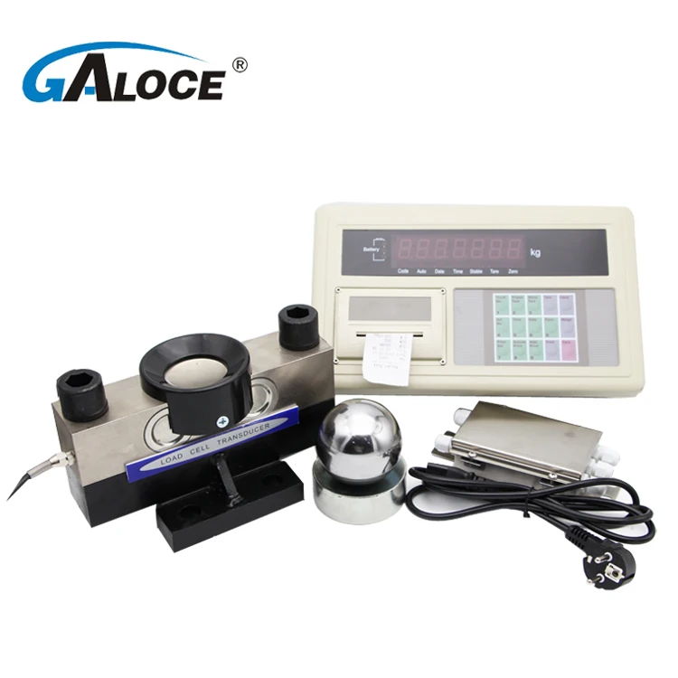 GBS800 15 طن 25 طن مقياس شاحنة تحميل مزدوج الأطراف