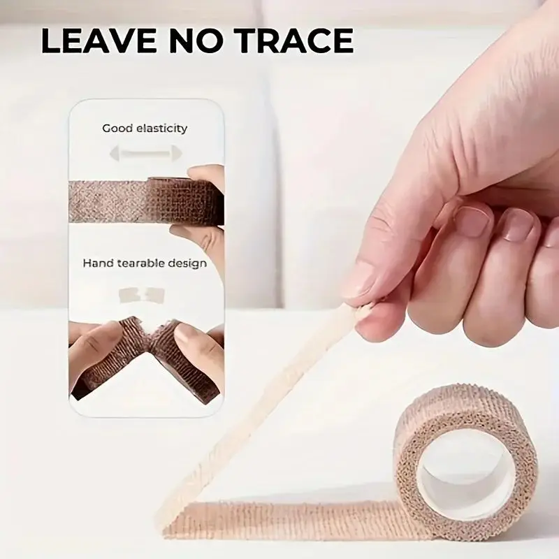 1PC 2.5cm*4m Tapes Chair Leg Floor Protector, Non Slip Furniture Leg Pads Tape, DIY Chair Leg Protectors for Hardwood Floors image 6
