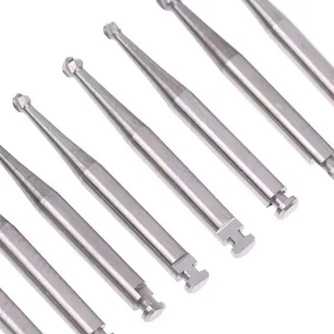 

1Pcs RA Dental Diamond Burs Tungsten Steel Polishing Grinding Head For Low Speed Handpiece Dental Polishing Tools