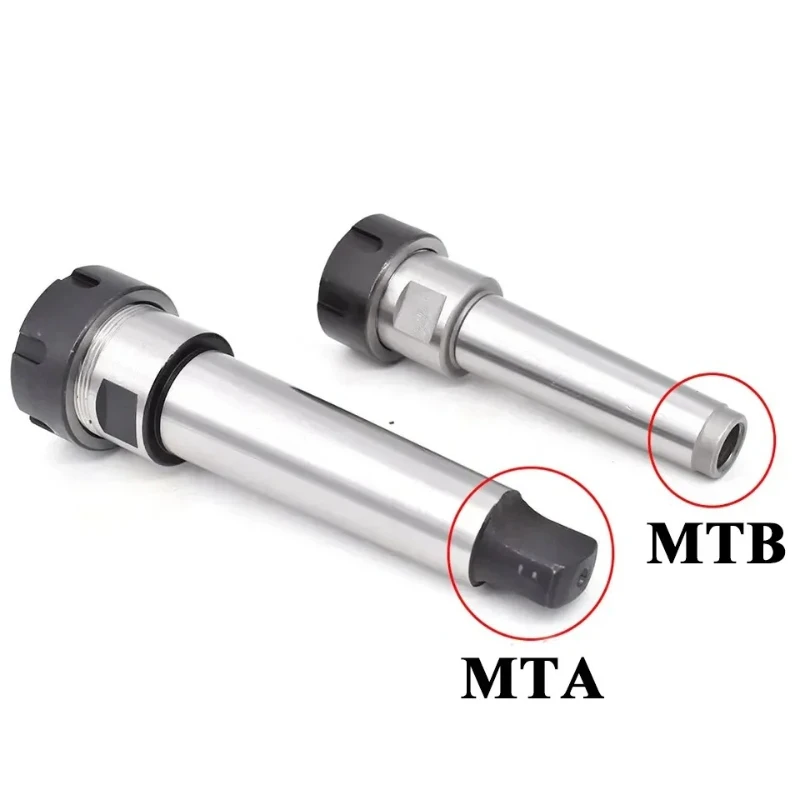 ER20 ER25 ER32 ER40 Collet Set, High Precision MTA2 MTA3 MTA4 MTB Morse Taper Tool Holder for CNC Lathe Milling Machine