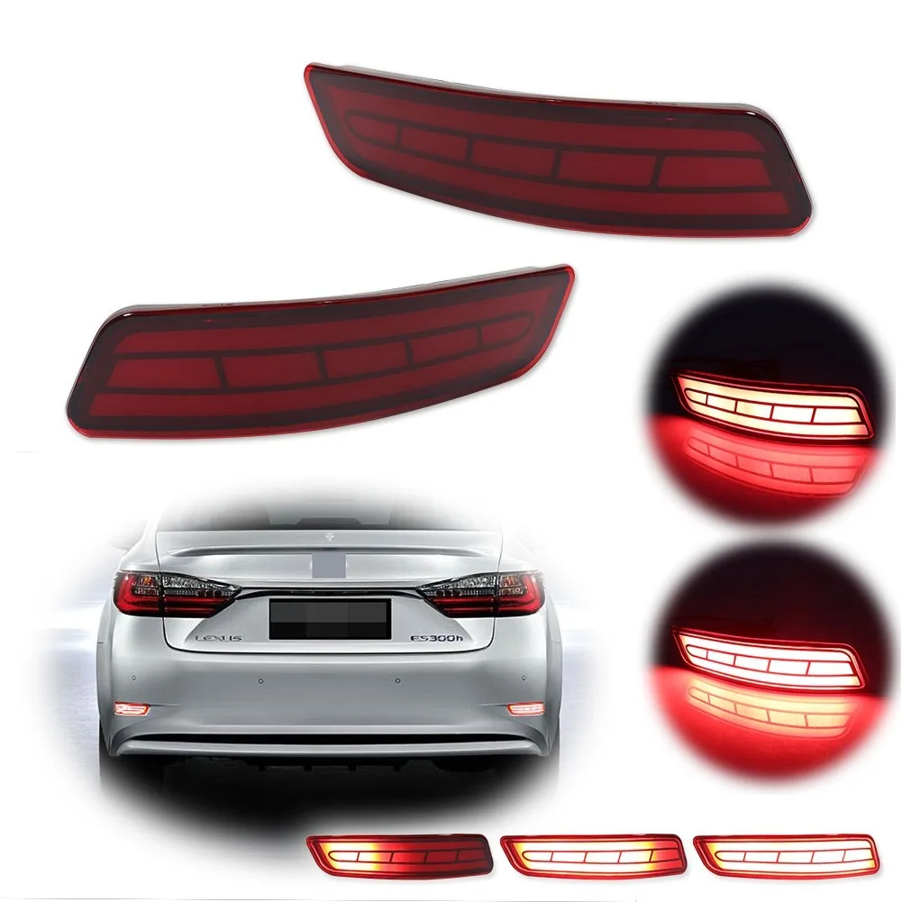 

Rear Bumper Reflector Light For Lexus GS200t GS250 GS300 GS460 GS-F ES250 ES350 ES300h 2013-2018 Toyota Corolla Altis 2014-2018