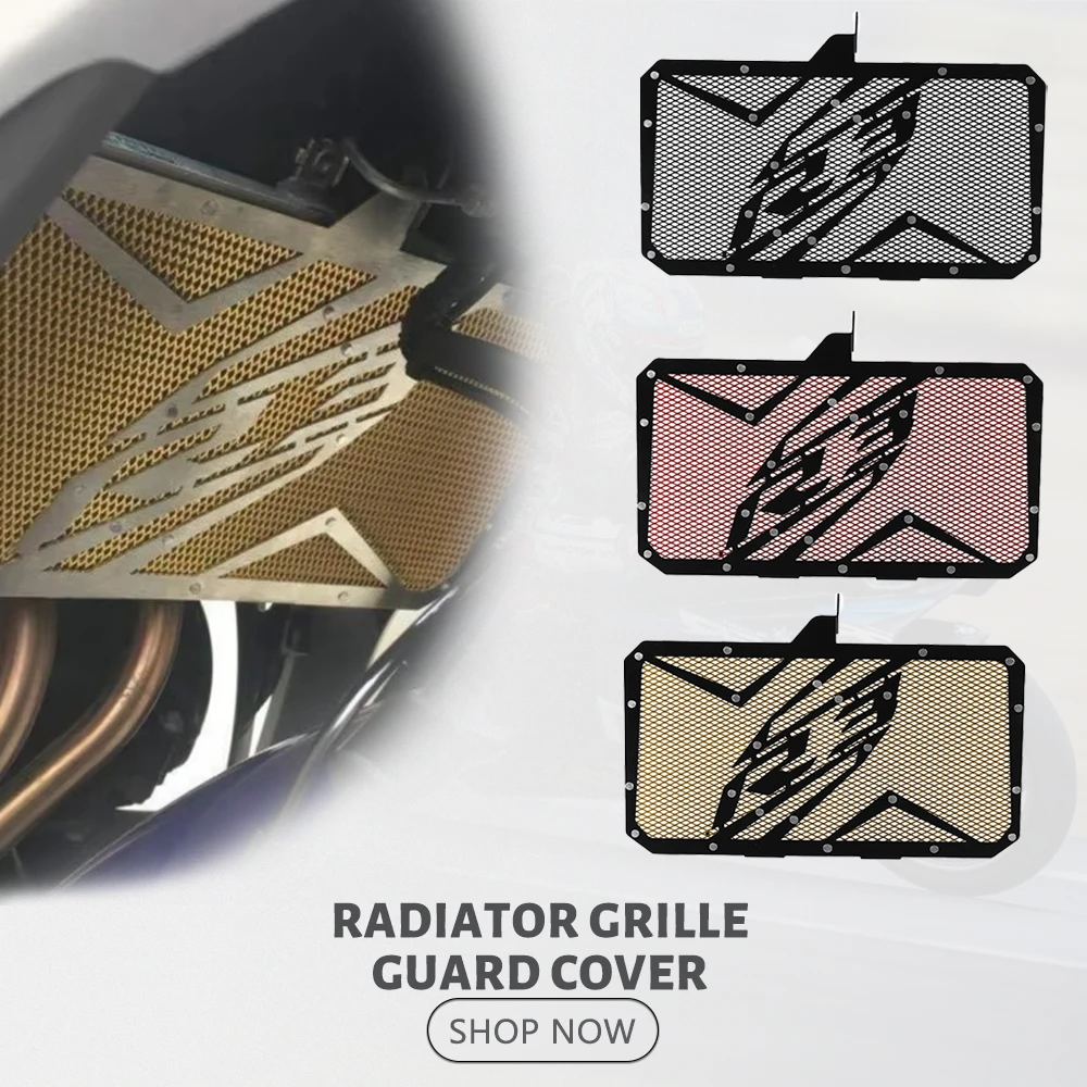 

Motorcycle YZF R3 Radiator Guard Grille Protector Cover For Yamaha YZFR3 YZF-R3 2015 2016 2017 2018 2019 2020 2021 2022 2023