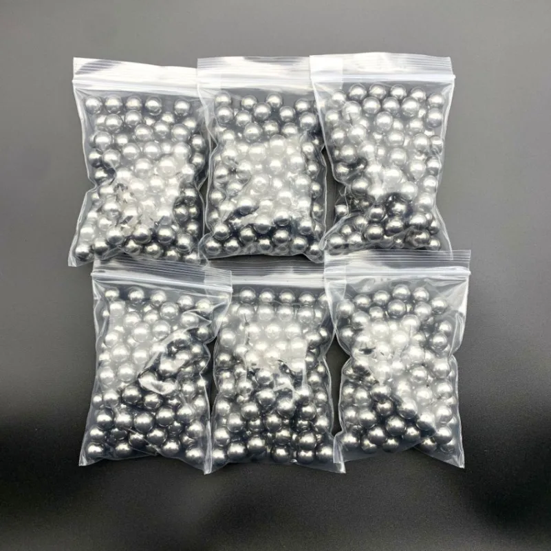 8mm Polished Steel Slingshot Balls Bright Smooth Surface Steel Ammo Dry  for Outdoor Target Practice Slingshot Shooting