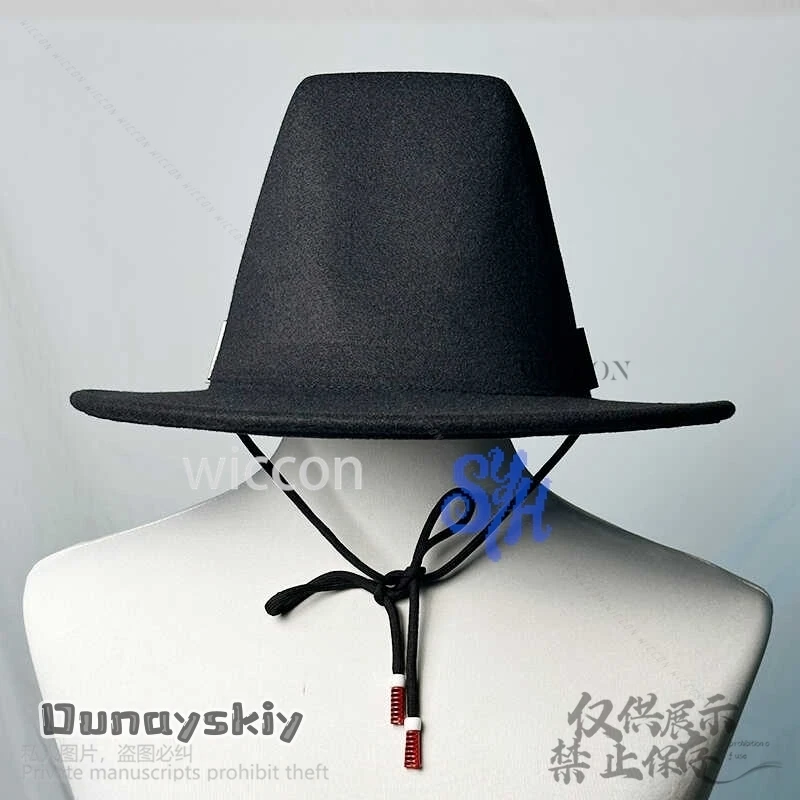 Саджабай Инь Косплей Красивый Вампир Kpop Демон Идол Сценическая Униформа Шляпа Черный Хэллоуин Вечеринка Гот DIY Головные Уборы Cos Индивидуальные