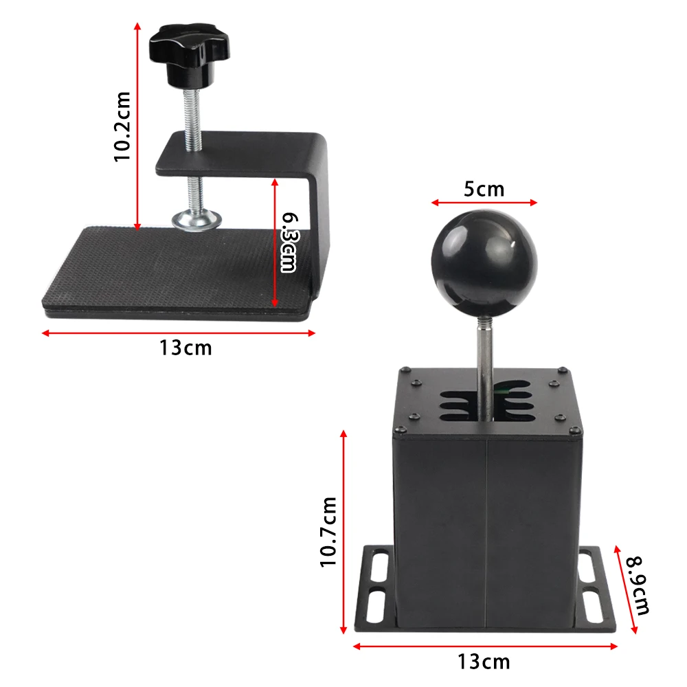 PC USB Simulator Shifter For G29/G25/G27/G920 T300RS/GT, Sequential H Gear Shifter For ATS ETS Dust WRC Sim Racing Games 6+R/7+R