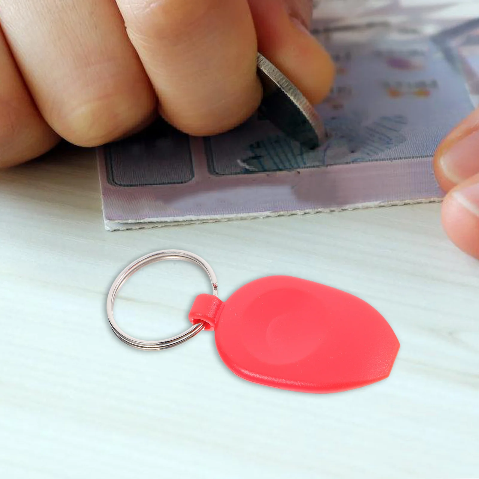 

5pcs Scratch Off Tool For tickets Plastic Scratcher Portable Cards Scraper Durable Compact Lightweight Hand Tool Lottery