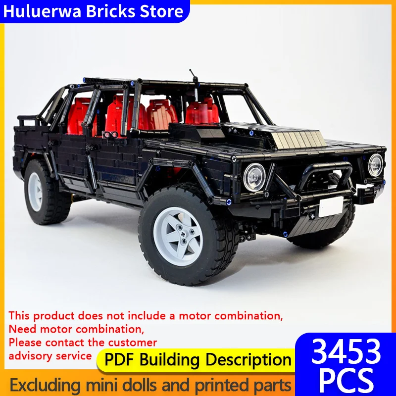 

Speed Racing Car Model MOC Building Bricks LM002 Off-Road Vehicle Modular Technology Children Holiday Gifts Assemble Toys Suit