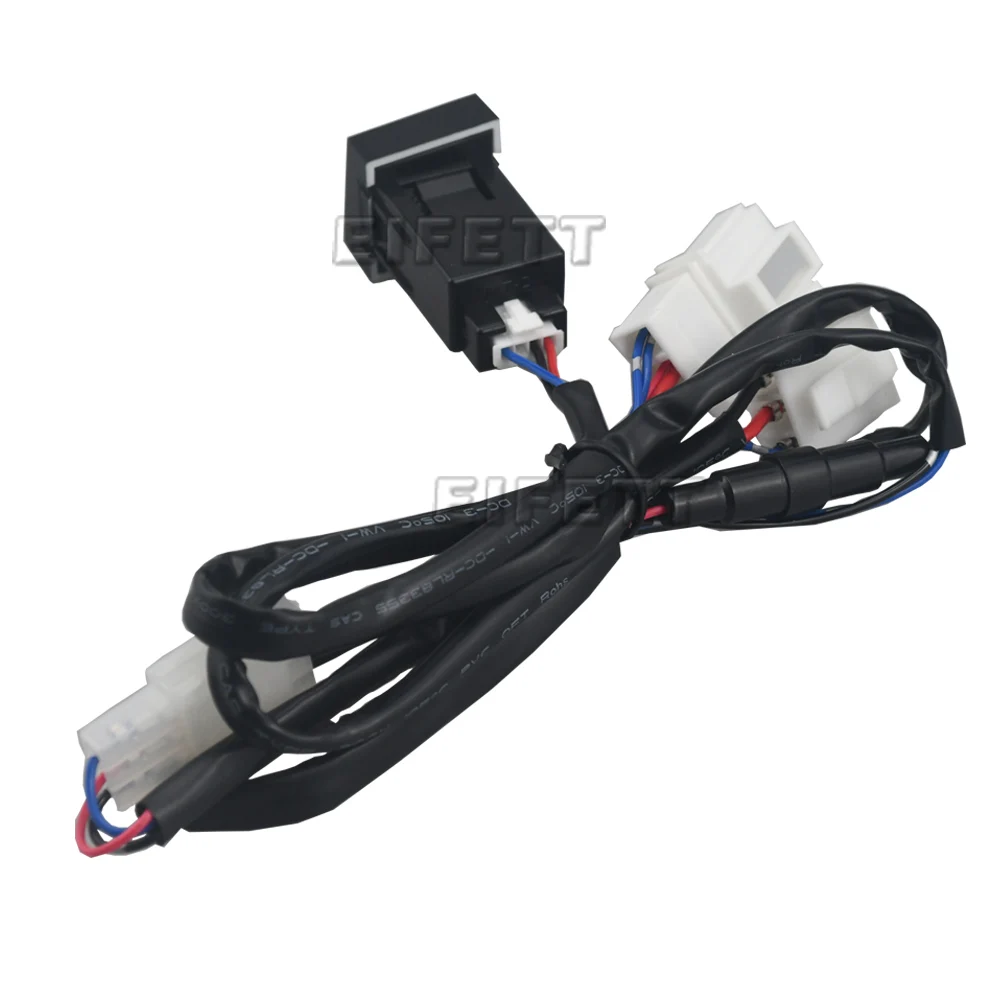 For VW Magotan B6 CC 2011 2012 Accessories Car USB Type C PD Quick Charger Adapter Socket Cable Outlet Button