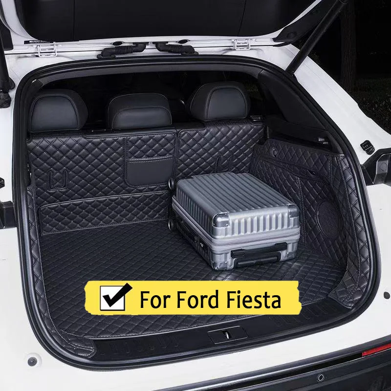 

Car Trunk Liner For Ford Fiesta 2016 2015 2014 2013 2012 2011 2010 2009 Hatchback Sedan Easy-Clean Auto Interior Protection Tray