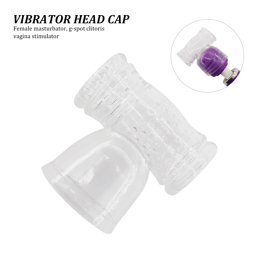 AV Vibrator Head Cap Magic Wand Attachment Sex Toys para homens, treinamento de pênis, AV Stick, capas, Sextoys eróticos