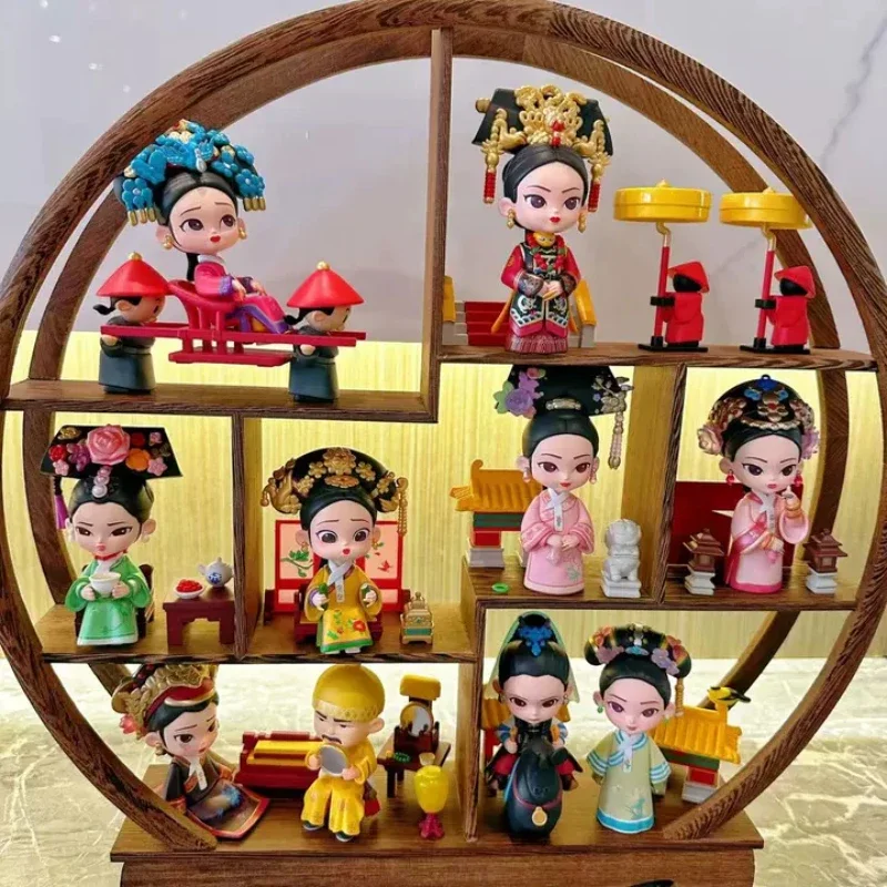 Legend Of Zhen Huan Empresses Series Model Blind Box Chinses Style Anime Figure Table Decoration Mystery  Girl Surprise Gift Toy