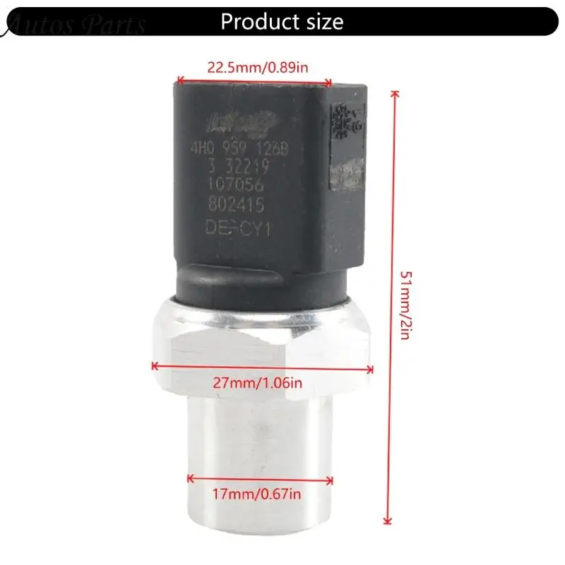 57BA AC presión Consola 4H0959126B presión AC sensibilidad Accesorios vehículos ajuste para