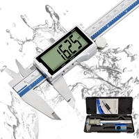 DITRON Digital Caliper 150/200/300mm  Large LCD Screen Stainless Steel Metal Vernier Caliper for Measuring Tools