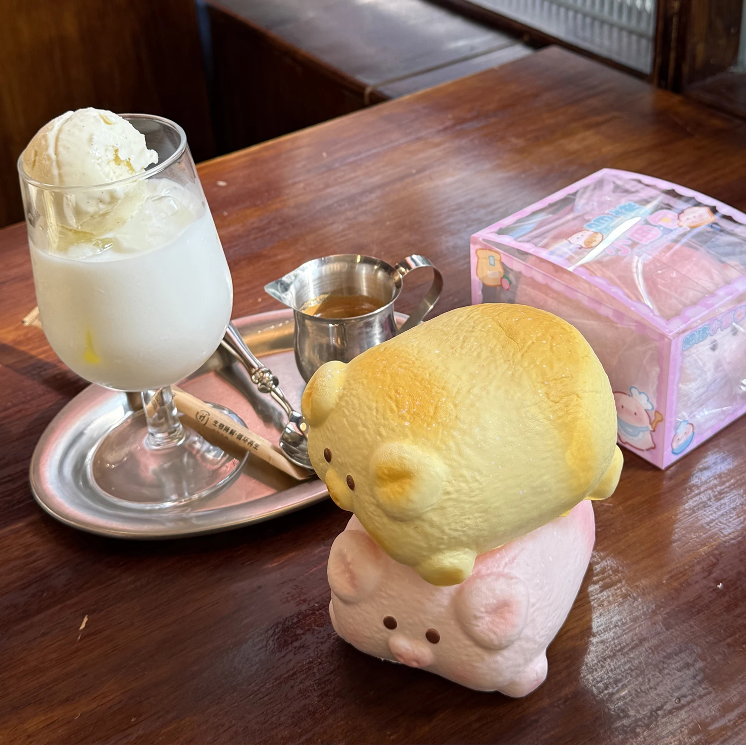 돼지 느린 Squishy 장난감 스트레스 완화를위한 일본 귀여운 스타일 느린 리바운드 장난감 짜기 장난감-슈퍼 부드러운 빵/과일 향기로운 장난감