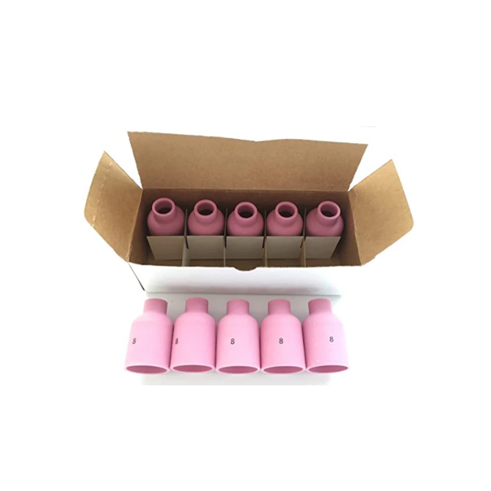 57N74 Ref.8 TIG Welding WP 9 WP20 WP-25 WP-17/18/26 Torch Alumina Ceramic Nozzle Cup 1/2'' 13mm