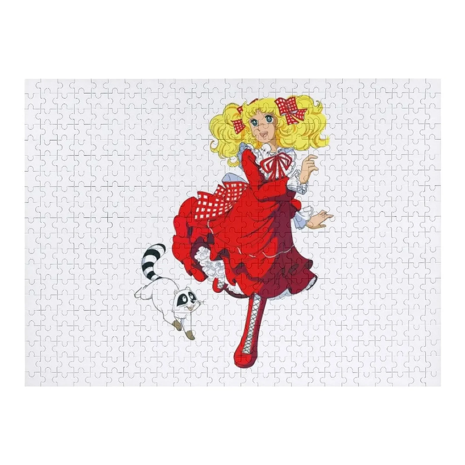 كاندي كاندي سنو كابوسين بازل قطع طفل خشبي مخصص خشبي هدية لغز #1