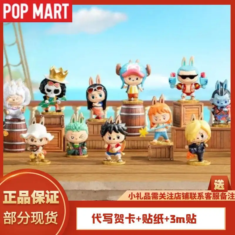 Labubu One Piece Series Blind Box One Piece Luffy Joba Handmade Cute Birthday Gift Wholesale Collection Presents Boy Or Girls