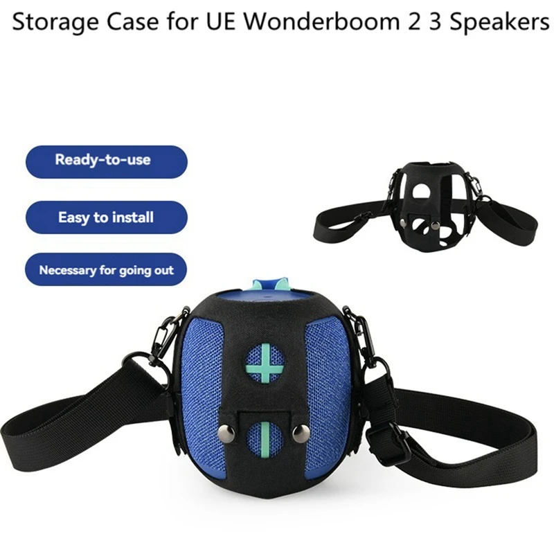 Speaker Protective Case For UE Wonderboom 2 3 Generation Speaker Universal EVA One Shoulder Protective Storage Case