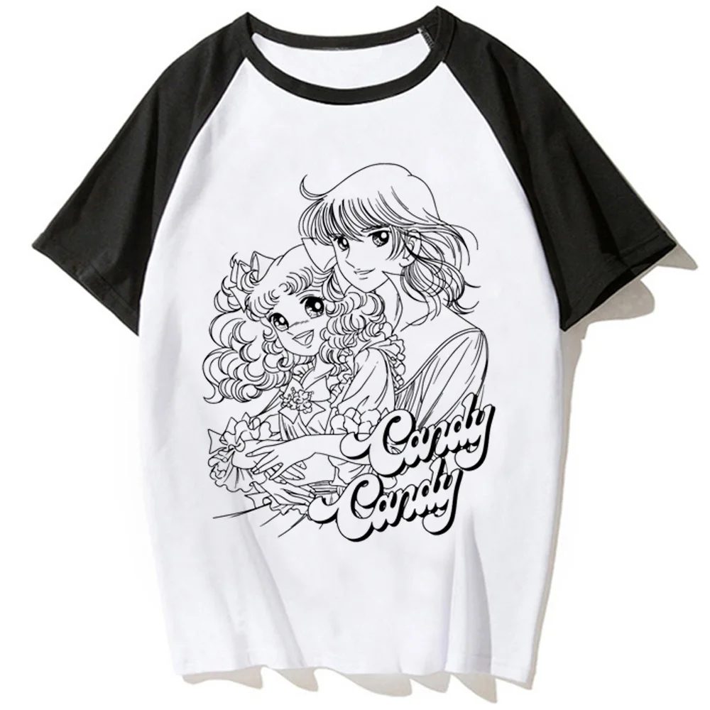 Candy Candy Tee women funny streetwear comic t shirt girl streetwear anime comic clothes