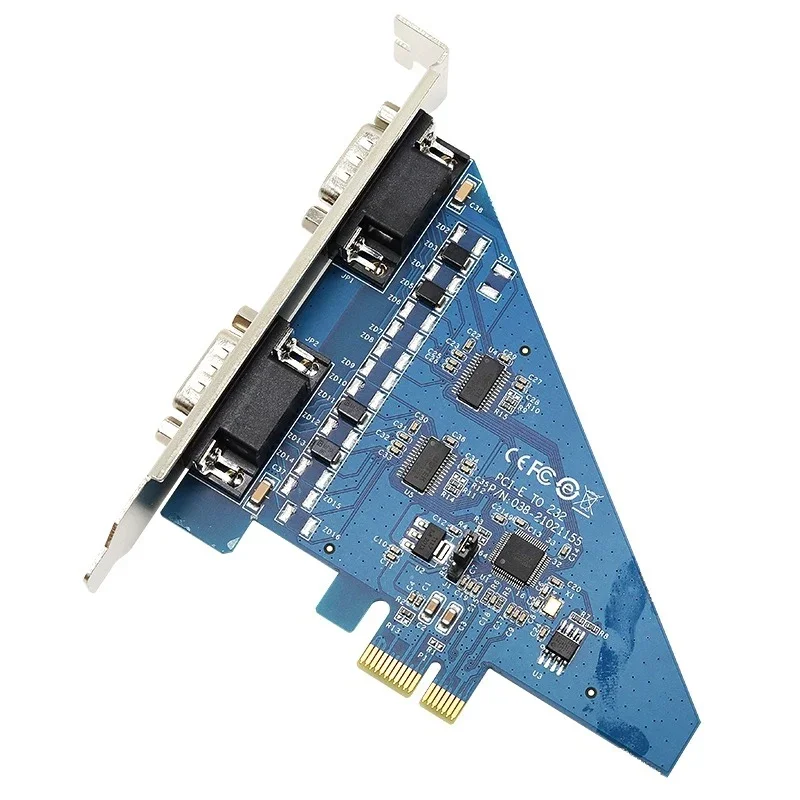 

UT-7912 PCI-E до 2-портовой последовательной карты RS232 Плата расширения связи промышленного компьютера для настольного компьютера