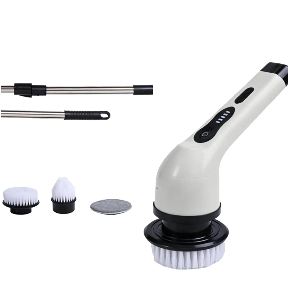 【Cleaner】 Electric Scrubber, Electric Cleaning Brush for Kitchen Bathroom Home
