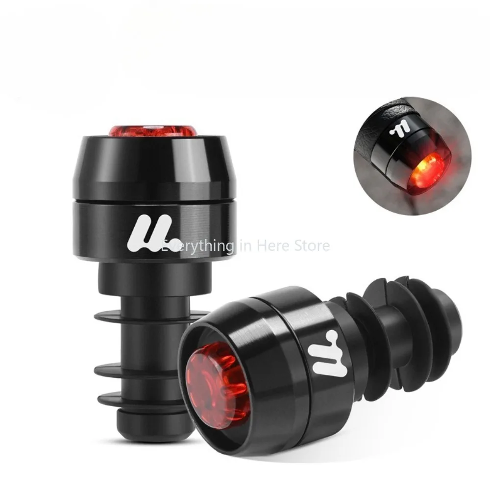 

Bicycle Plug-in Taillight Mountain Bike Handlebar Mount Light Handlebar Plug Light Bike Warning Light Bicycle Replacement Parts