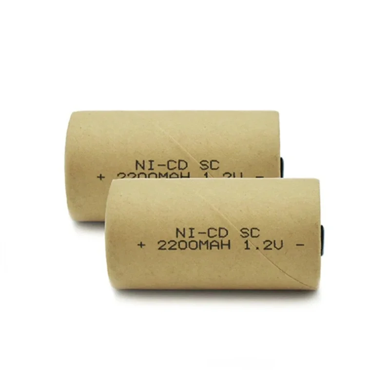 2200mAh NI-CD 1.2V Nickel-cadmium Rechargeable Battery for Power Tools Toys Shavers Battery
