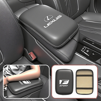 Lexus Car Armrest Cover Cushion Armrest Box Protective Pad For Lexus F SPORT ES RX NX LS UX LM LX GX LC RZ IS CT GS RC HS SC LBX