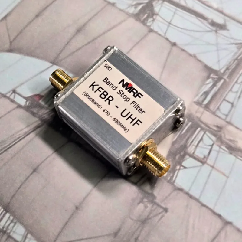470~690MHz Band Stop Filter Notch Removes UHF Band 5G Signal Interference