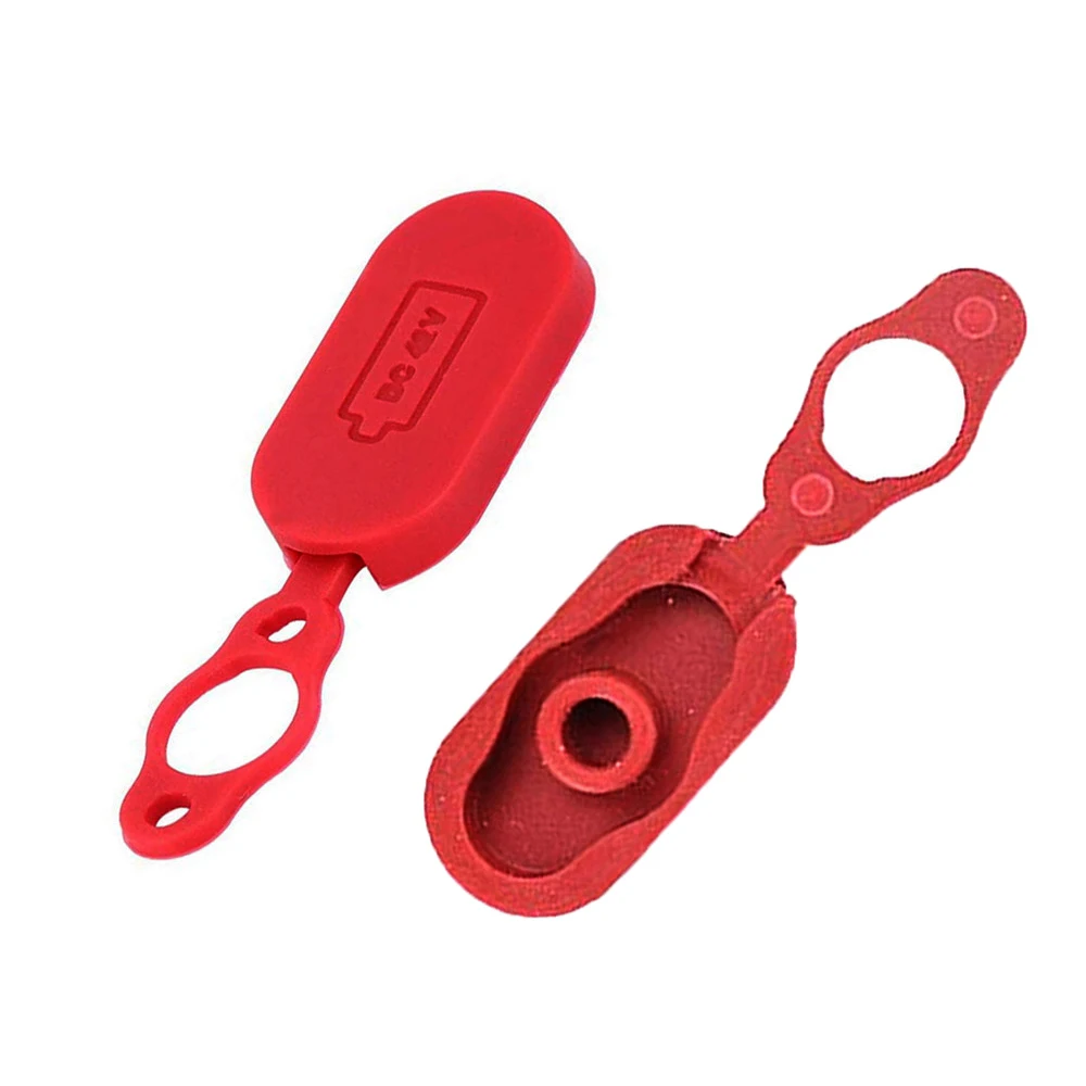 Red Color Outdoor Tool Rubber Charge Port Cover Electric Scooter Parts Dust Plug Case Scooters Replacement For XIAOMI M365